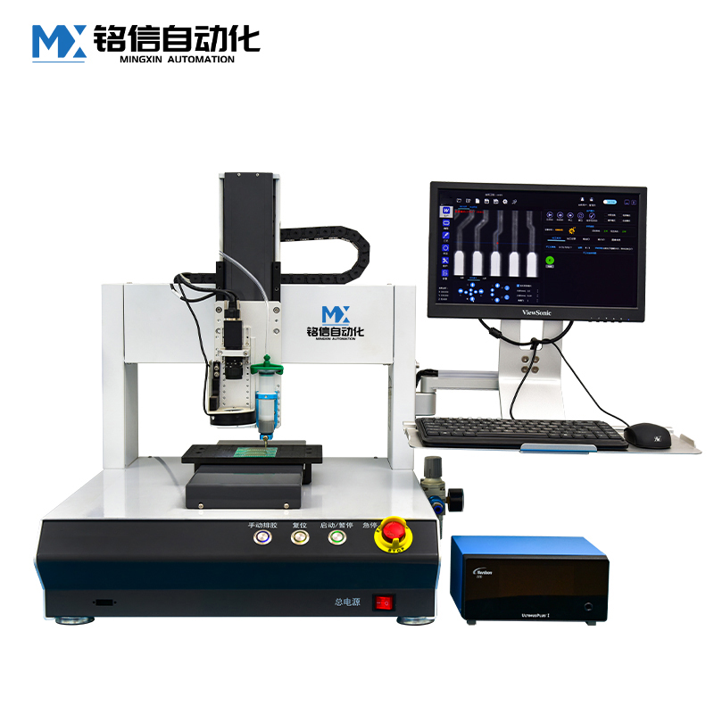 CCD视觉气动点锡膏机