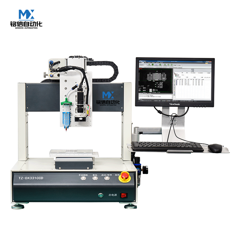 三轴钣金视觉点胶机