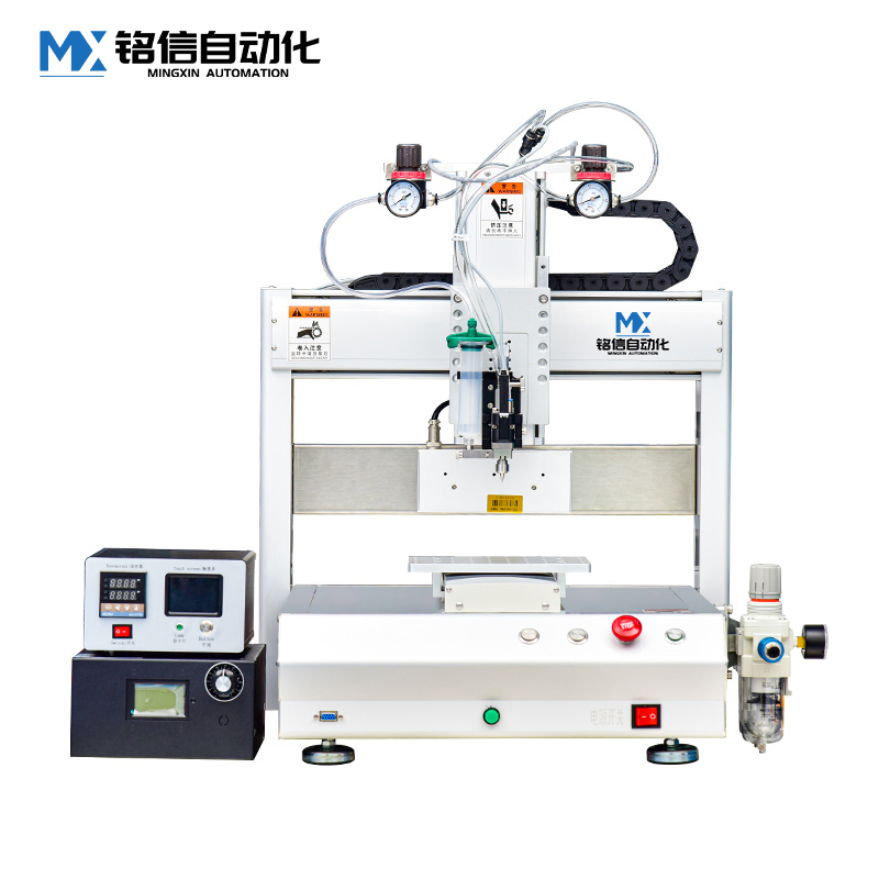 气动喷射阀带UV灯点胶机