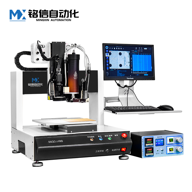 钣金CCD视觉压电阀热熔点胶机